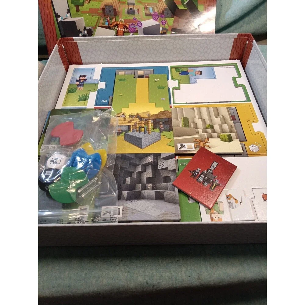 Minecraft Heroes Of The Village Game By Ravensburger